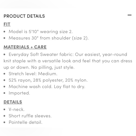 Torrid Everyday Soft Pullover Pointelle Sweater. NWOT. - Picture 7 of 7